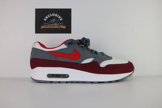 Nike Air Max One: White University Red Burgundy EU : 46